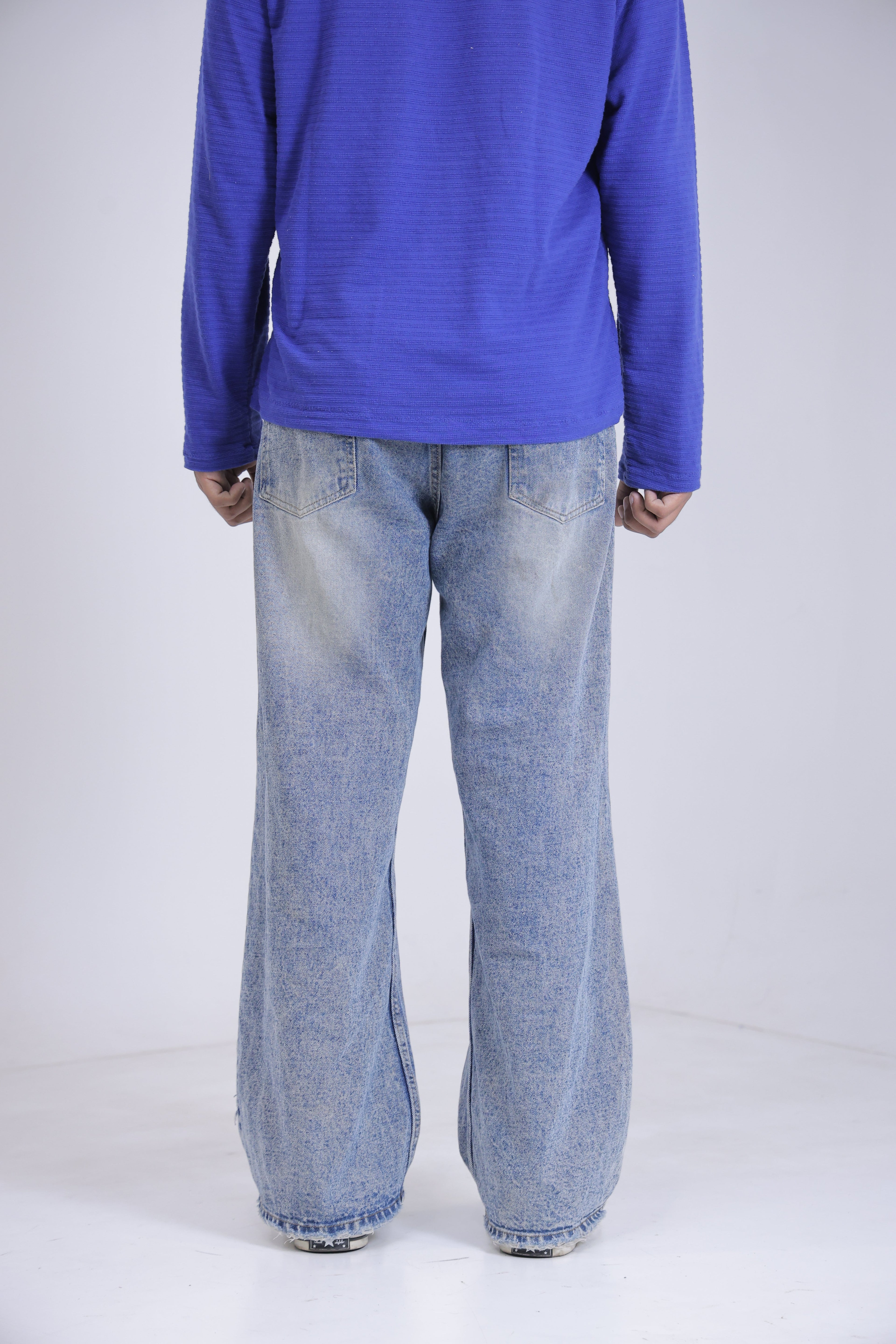 Vintage Blue Grinded